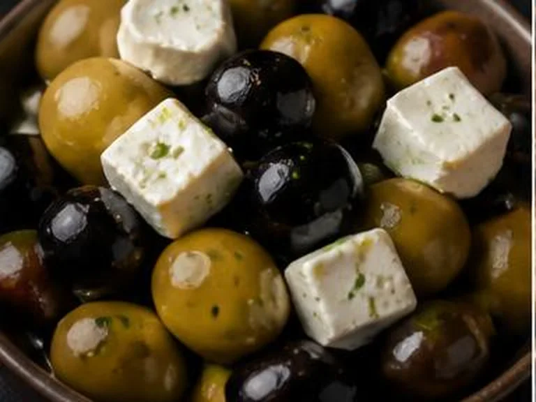 زيتون وجبن — Olives & Cheese
