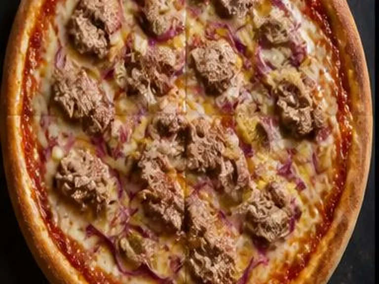 بيتزا تونة — Tuna Pizza