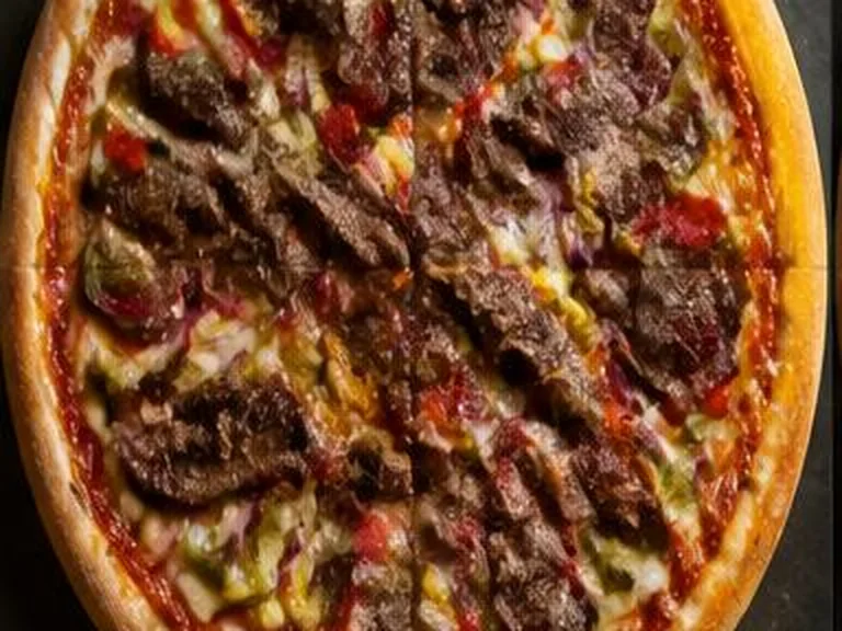 بيتزا لحم — Beef Pizza