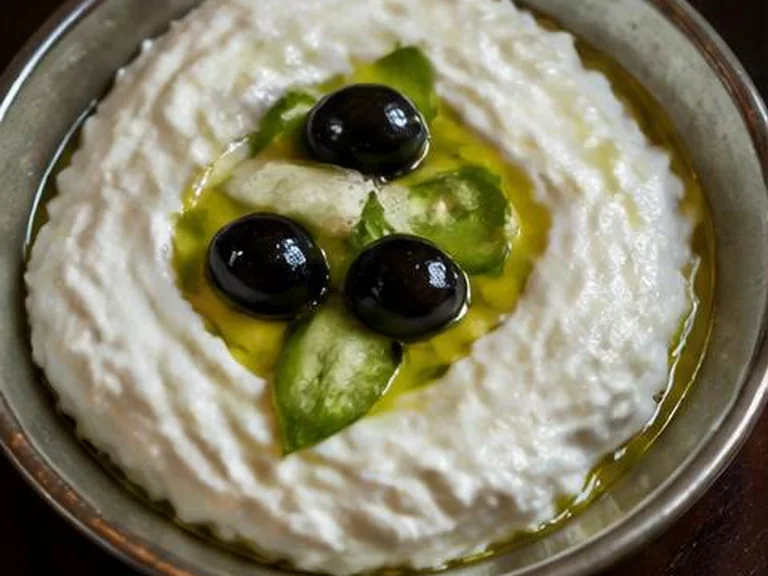 لبنة وزيتون — Labneh & Olives