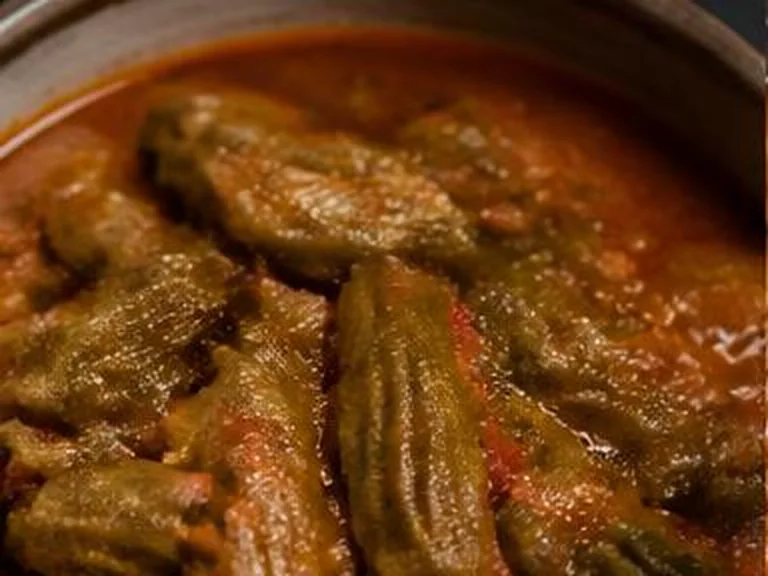 مرق بامية — Okra Stew (Bamia)