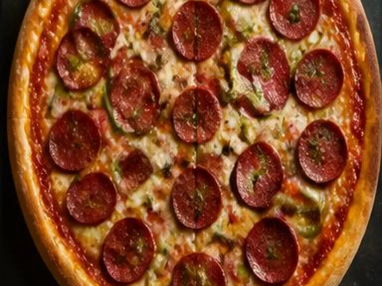 بيتزا سجق — Sujuk Pizza