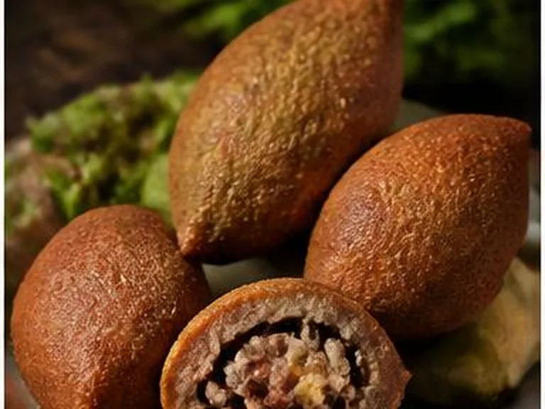 كبة مقلية — Fried Kubba